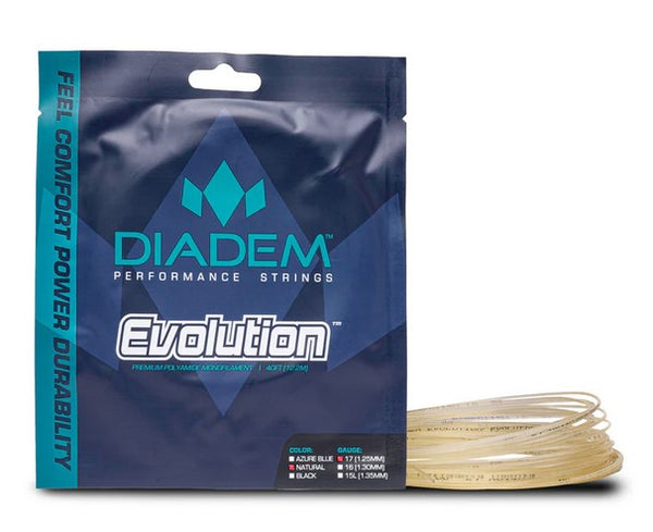 DIADEM EVOLUTION NATURAL 16G TENNIS STRING SET