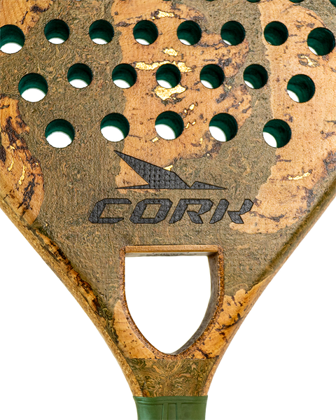 Cork Padel Racket Supreme Power III + FREE Thermobag