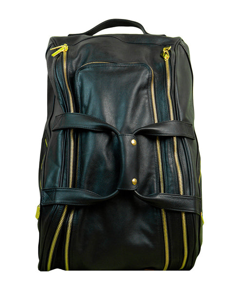 Leather Thermobag Black/Gold