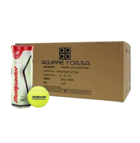 BULLPADEL PREMIUM PRO PADEL BALLS 24 CANS