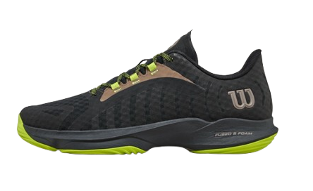 HURAKN PRO MEN'S PADEL SHOES BLACK/LIME